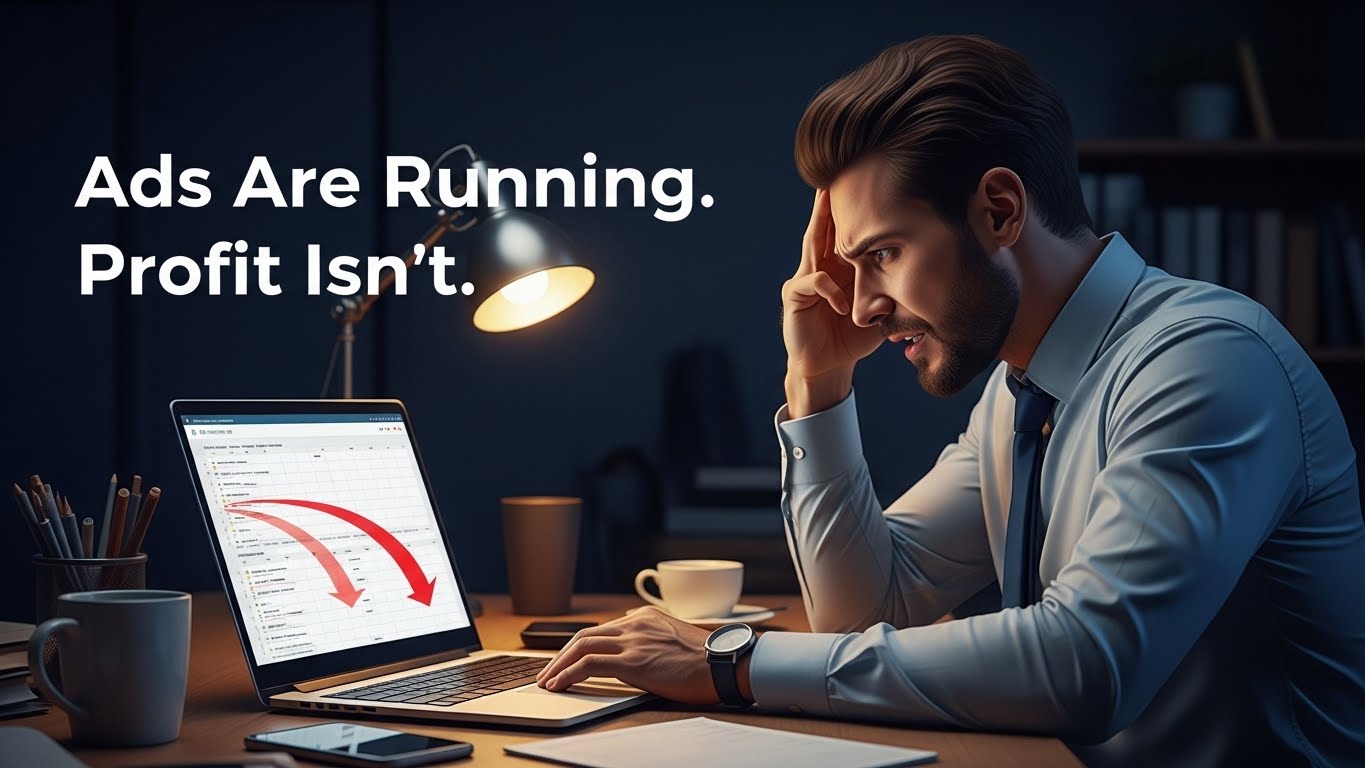 Business owner frustrated as paid ads are not generating revenue, seeking a revenue-focused marketing strategy