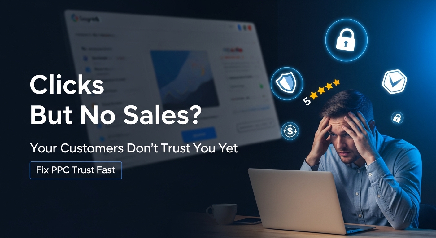 What makes customers trust a brand after clicking ads PPC trust guide feature image
