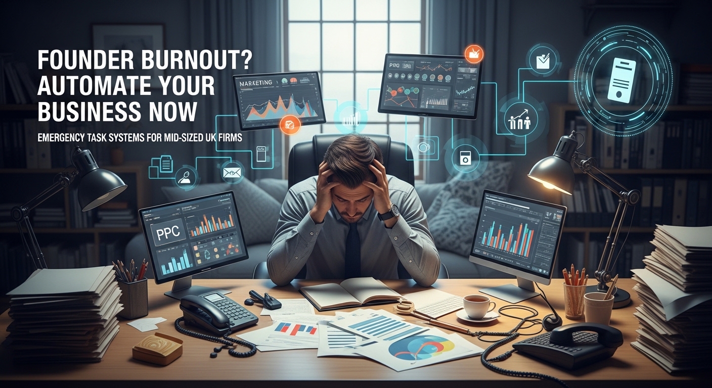 Emergency task automation strategies helping mid-sized UK firms reduce founder burnout and build scalable operations
