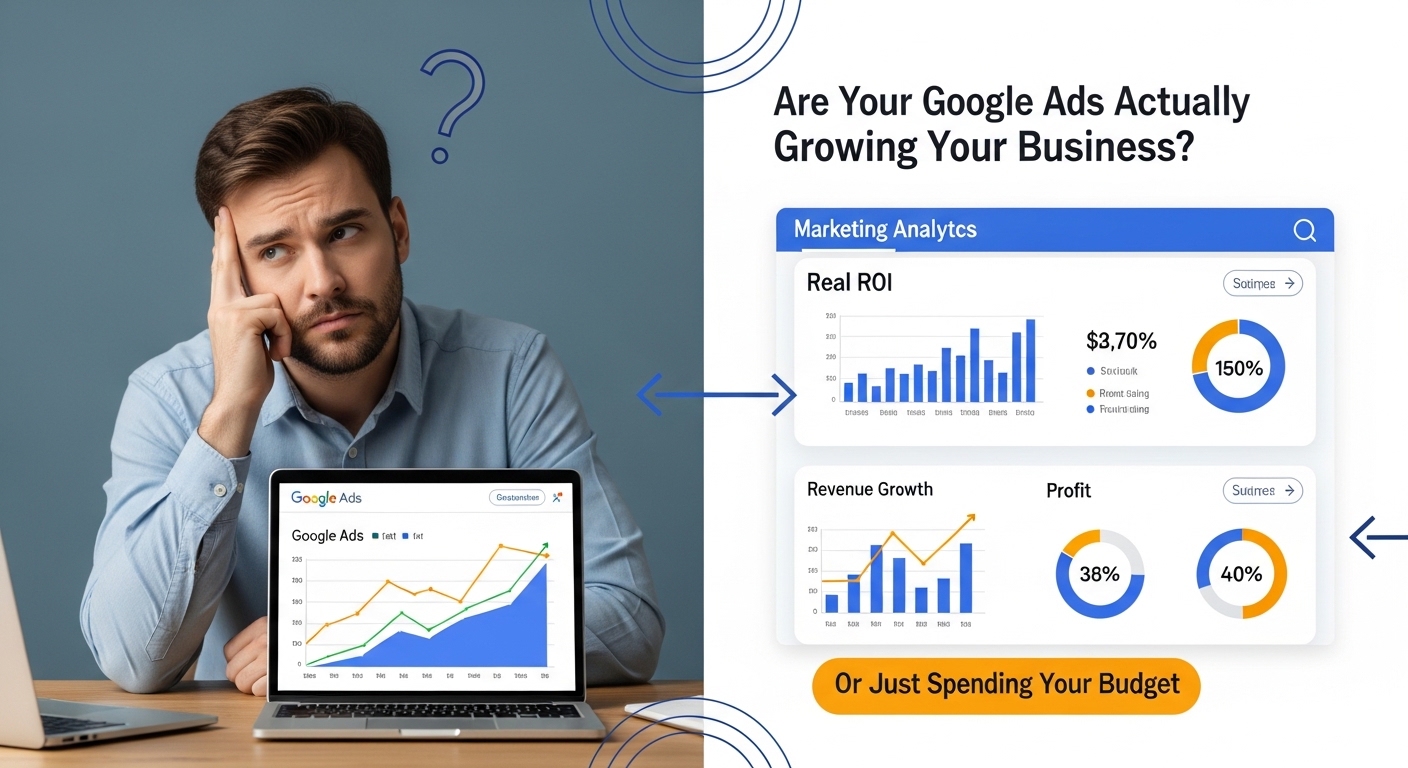 How to know if a Google Ads campaign is making real progress using PPC performance metrics and ROI tracking