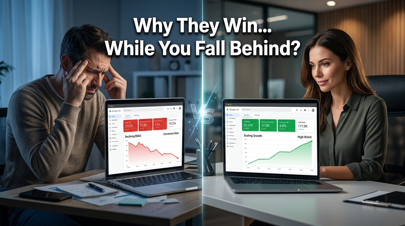 Why competitors win on Google Ads while others struggle with low ROI and poor PPC performance
